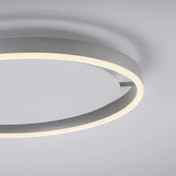 LED plafondlamp Ritus, Ø 39,3cm, aluminium