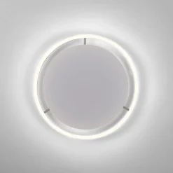 LED plafondlamp Ritus, Ø 39,3cm, aluminium