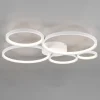 LED plafondlamp Rondo, mat wit