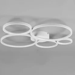 LED plafondlamp Rondo, mat wit