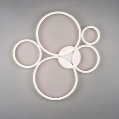 LED plafondlamp Rondo, mat wit