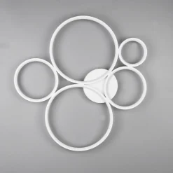 LED plafondlamp Rondo, mat wit