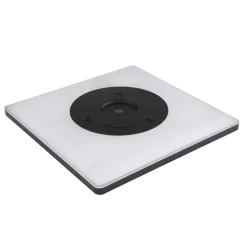 LED plafondlamp Sapana, hoekig, dimbaar, zwart