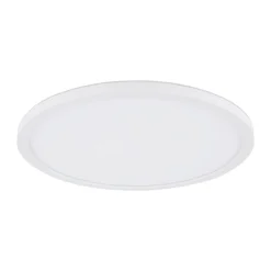 LED plafondlamp Sapana, wit, Ø 42 cm, kunststof, IP44