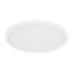 LED plafondlamp Sapana, wit, Ø 42 cm, kunststof, IP44
