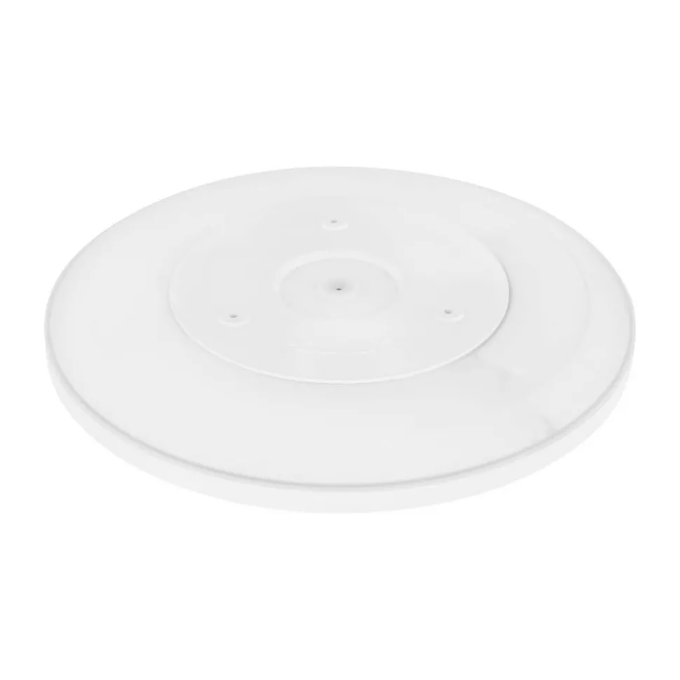 LED plafondlamp Sapana, wit, Ø 42 cm, kunststof, IP44