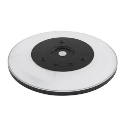 LED plafondlamp Sapana, zwart, rond, dimbaar