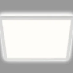 LED plafondlamp Slim, hoekig 29,3 x 29,3 cm