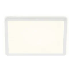 LED plafondlamp Slim, hoekig 29,3 x 29,3 cm