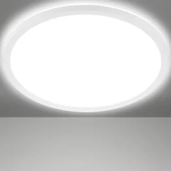 LED plafondlamp Slim, rond, 29,3cm