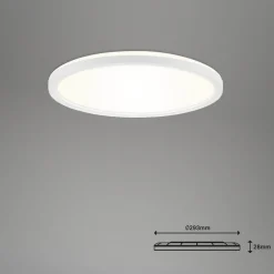 LED plafondlamp Slim S dimbaar CCT wit Ø 29 cm