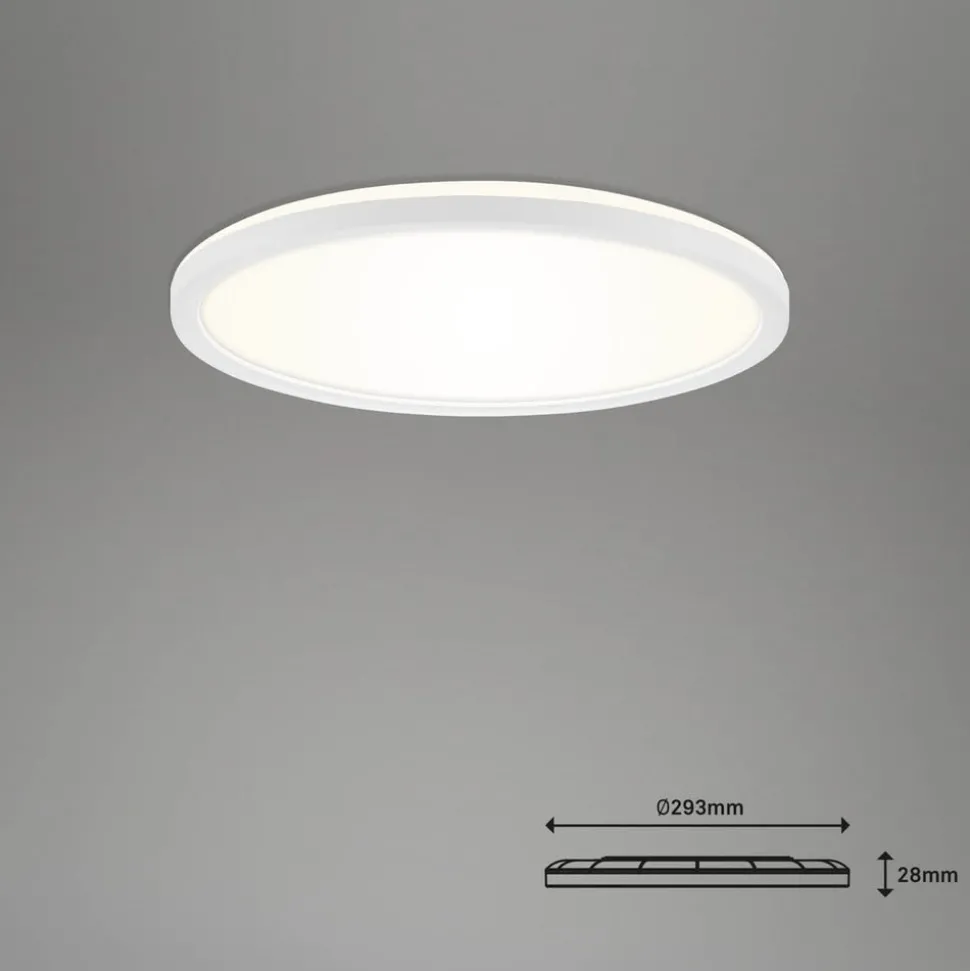 LED plafondlamp Slim S dimbaar CCT wit Ø 29 cm