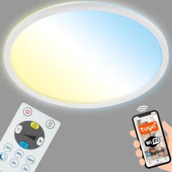 LED plafondlamp Slim S dimbaar CCT wit Ø 29 cm