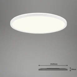 LED plafondlamp Slim S dimbaar CCT wit Ø 45 cm