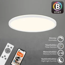 LED plafondlamp Slim S dimbaar CCT wit Ø 45 cm