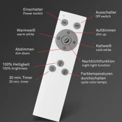 LED plafondlamp Slim S dimbaar CCT wit Ø 45 cm