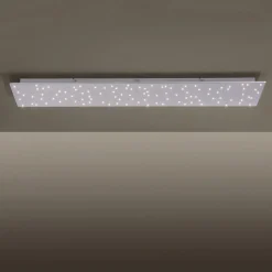 LED plafondlamp Sparkle CCT dim staal 100x45cm