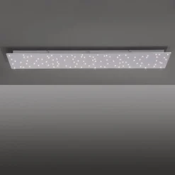 LED plafondlamp Sparkle CCT dim staal 100x45cm