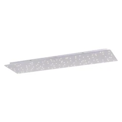 LED plafondlamp Sparkle CCT dim staal 100x45cm