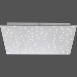 LED plafondlamp Sparkle CCT dim staal 45x45cm