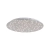 LED plafondlamp Sparkle CCT dim staal Ø 48cm