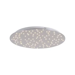 LED plafondlamp Sparkle CCT dim staal Ø 48cm
