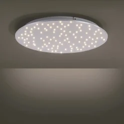 LED plafondlamp Sparkle CCT dim staal Ø 48cm