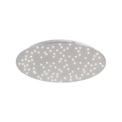 LED plafondlamp Sparkle CCT dim staal Ø 48cm