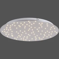 LED plafondlamp Sparkle CCT dim staal Ø 48cm
