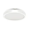 LED plafondlamp Vera, wit, kunststof, Ø 22 cm, IP65