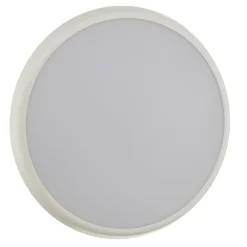 LED plafondlamp Welland IP44, messing gepolijst