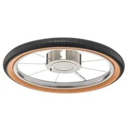 LED plafondlamp Wheel, RGB, zwart
