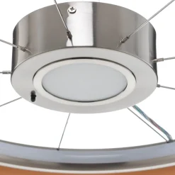 LED plafondlamp Wheel, RGB, zwart