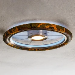 LED plafondlamp Wheel, RGB, camouflage