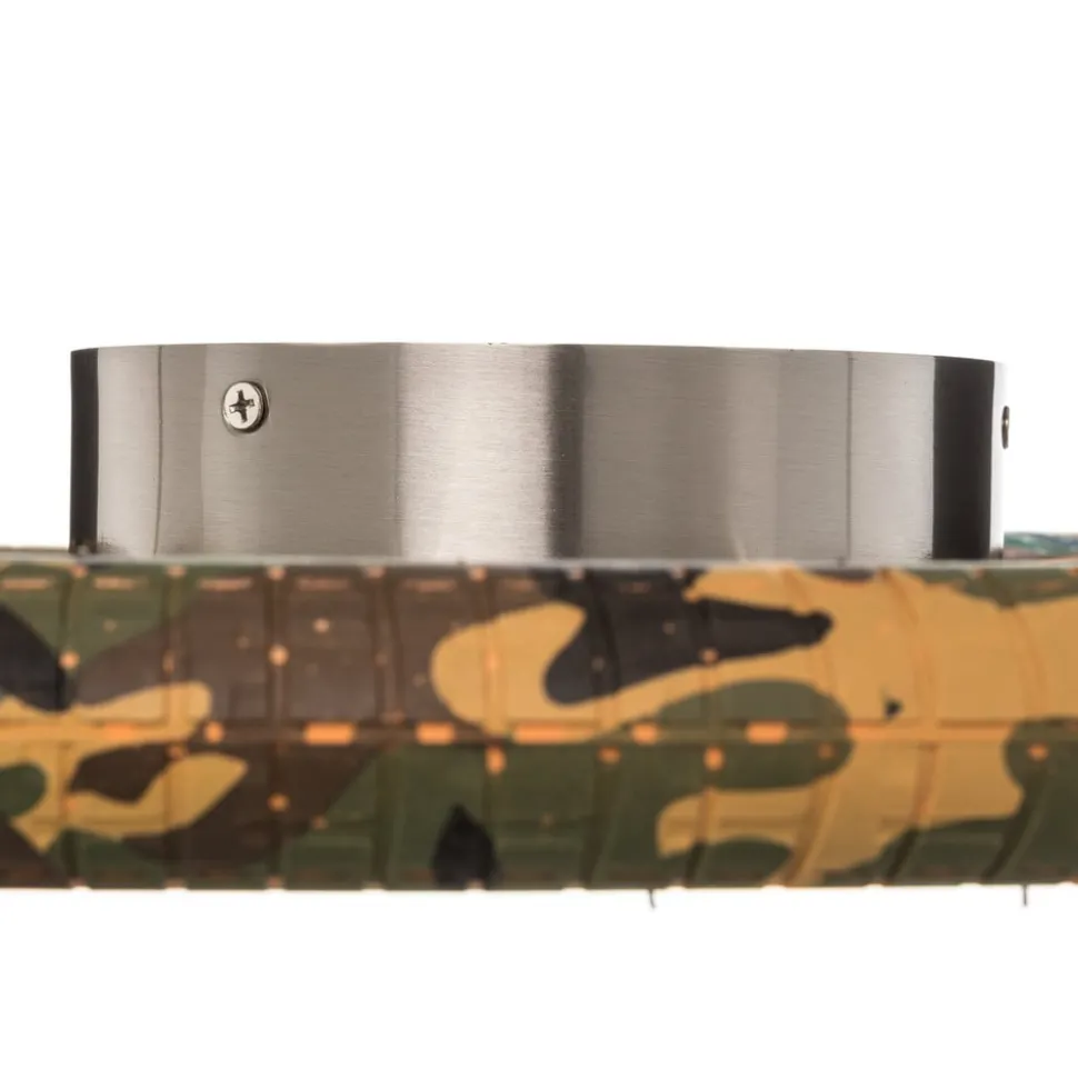 LED plafondlamp Wheel, RGB, camouflage