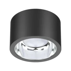 LED plafondspot ALG54, Ø 21,3 cm antraciet