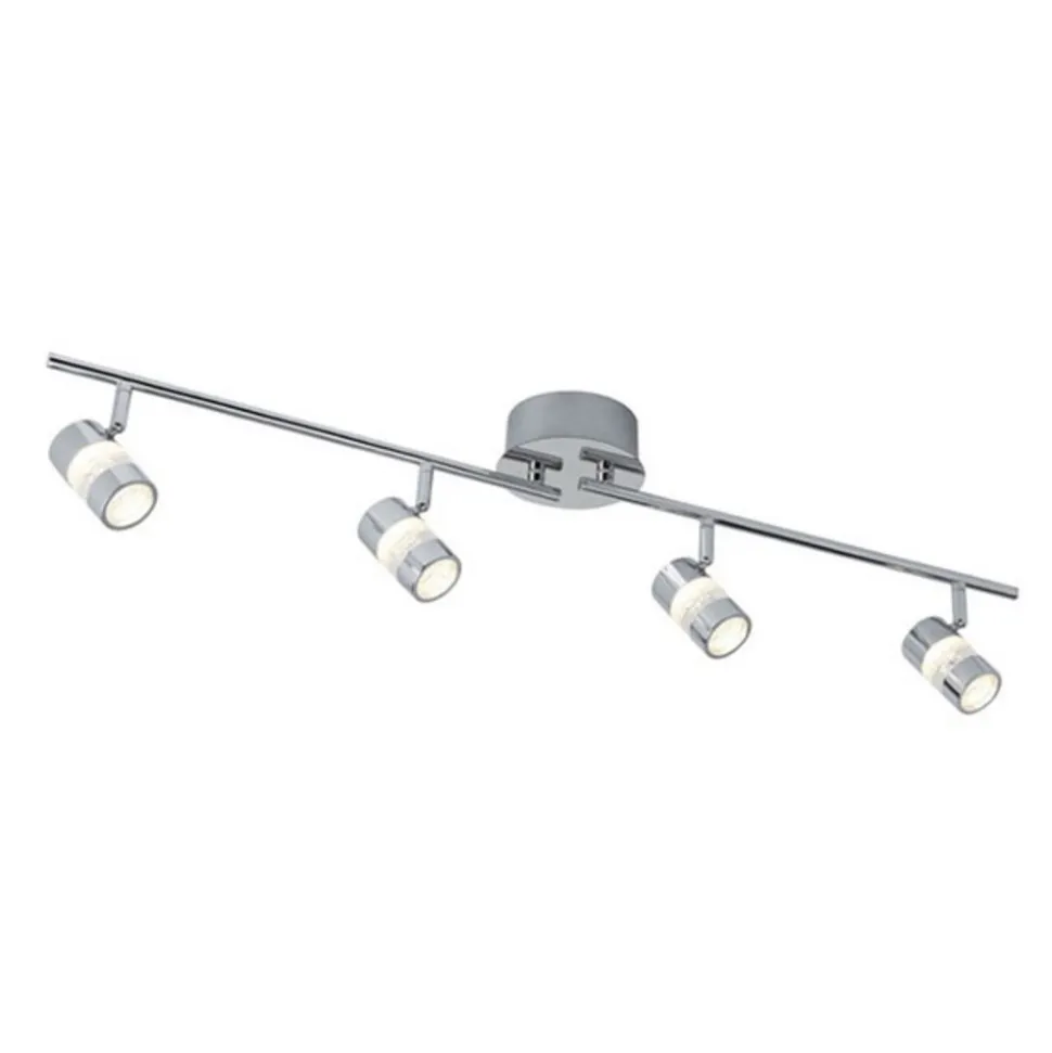 LED plafondspot Bubbles, IP44, 4-lamps