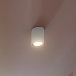 LED plafondspot Landon Smart, wit, hoogte 14 cm