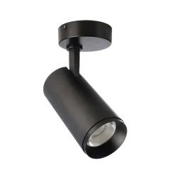 LED plafondspot Lucea, verstelbaar, 15 W zwart