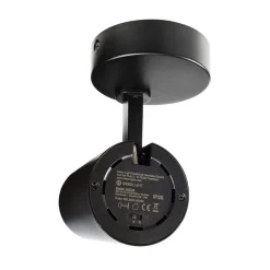 LED plafondspot Lucea, verstelbaar, 30 W zwart