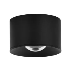 LED plafondspot S133 Ø 6,5 cm, zandzwart