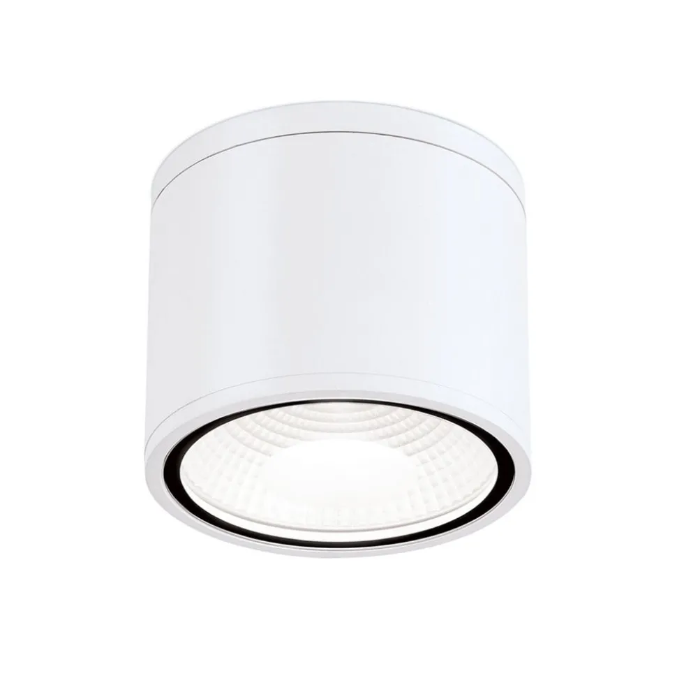 LED plafondspot Sputnik IP65 Ø 14,5 cm wit