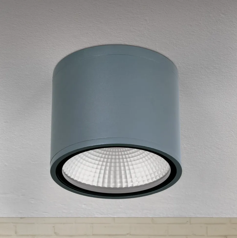 LED plafondspot Sputnik voor buiten Ø 14,5 cm
