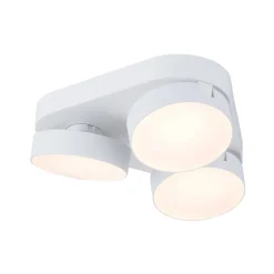 LED plafondspot Stanos, CCT, 3-lamps, wit
