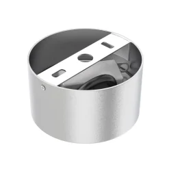 LED plafondspot Tube, zilverkleurig