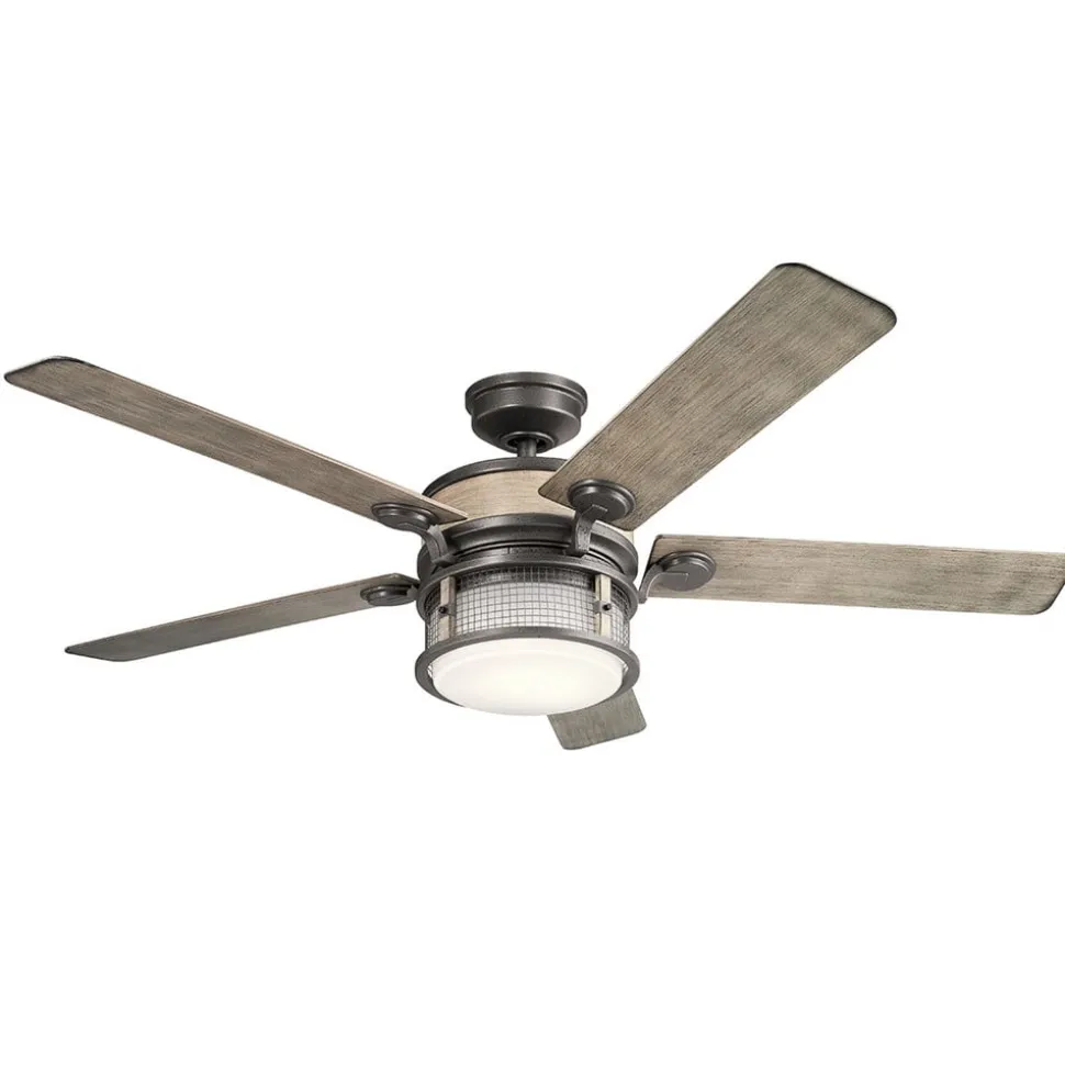 LED plafondventilator Ahrendale, IP44