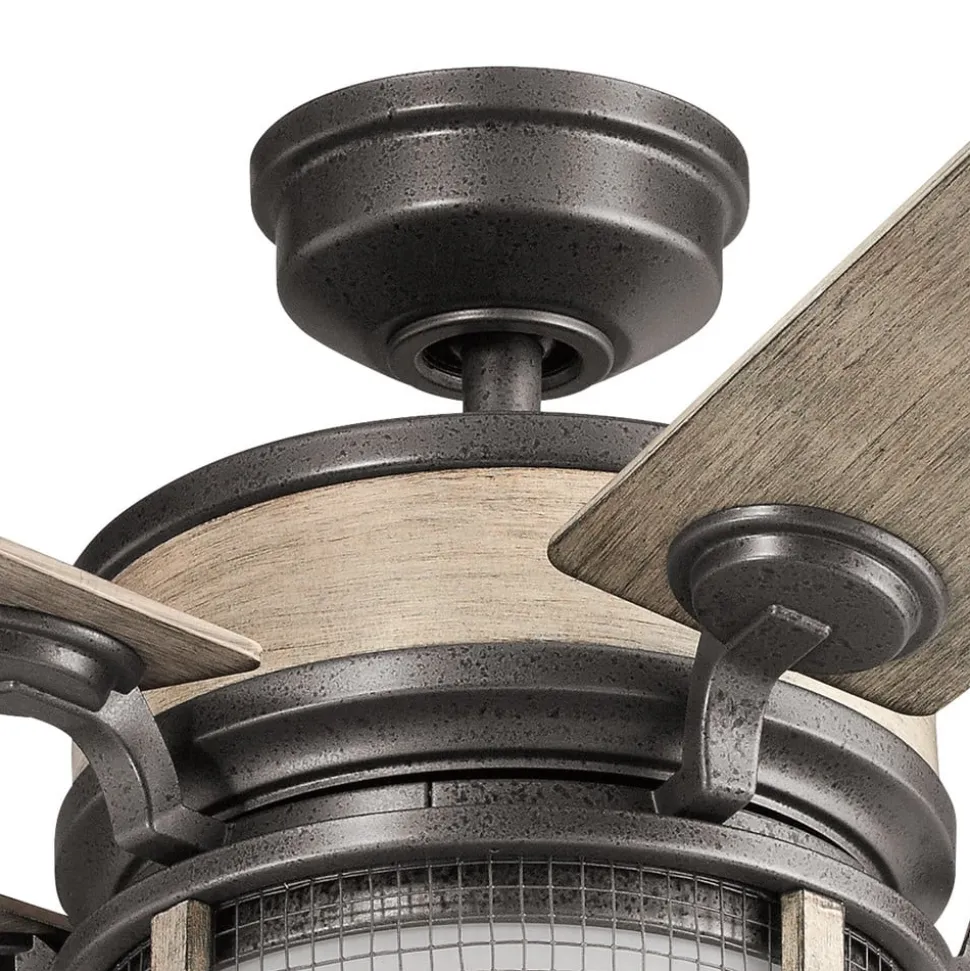 LED plafondventilator Ahrendale, IP44