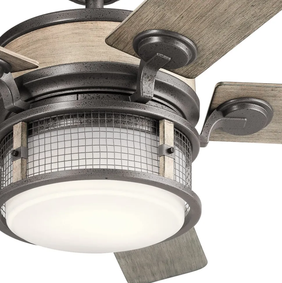 LED plafondventilator Ahrendale, IP44