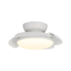 LED plafondventilator Aloha wit DC-motor stil Ø 90 cm CCT