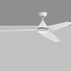 LED plafondventilator Bora, afstandsbed. CCT IP44